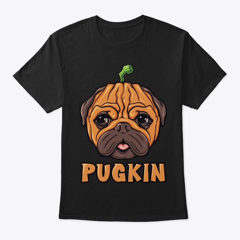 Pugkin - Halloween Pug Pumpkin Slim Fit 
