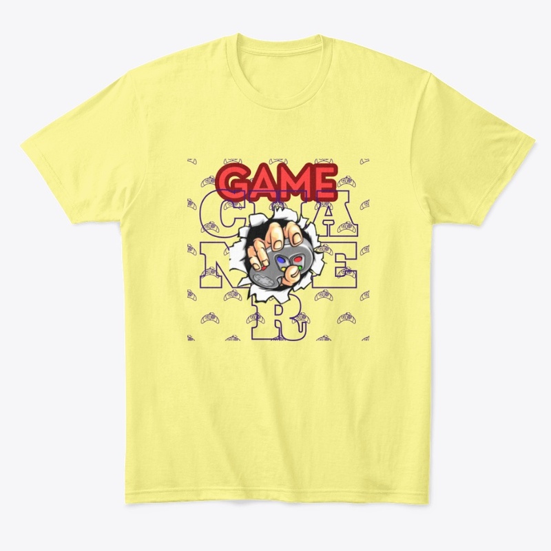 Game changer printed tee shirt 