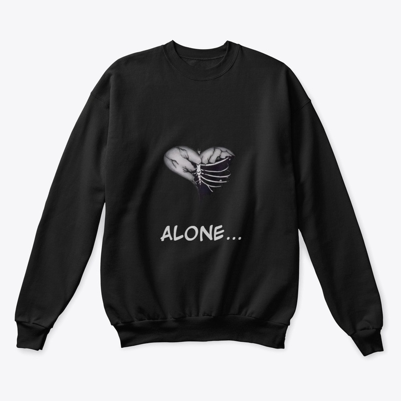 ALONE...