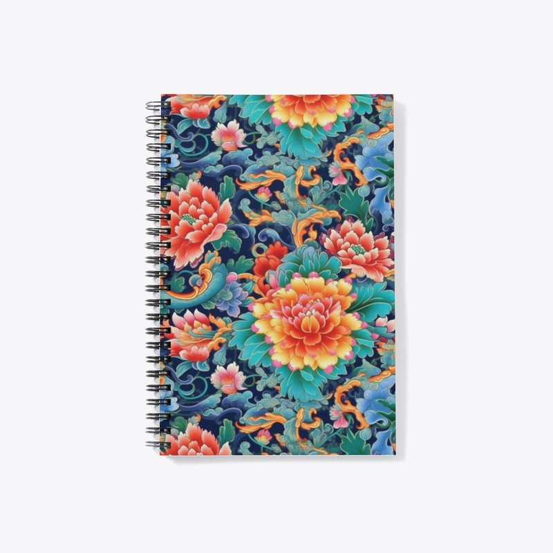 Floral Chinese Intricate pattern