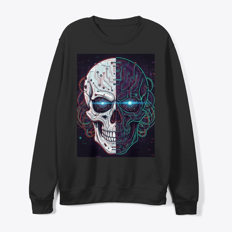Cyberpunk Skull