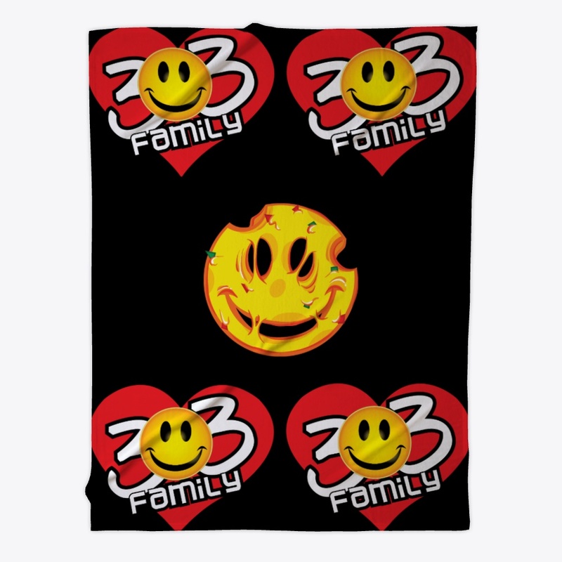 PJ Smile & 303 Family Blanket