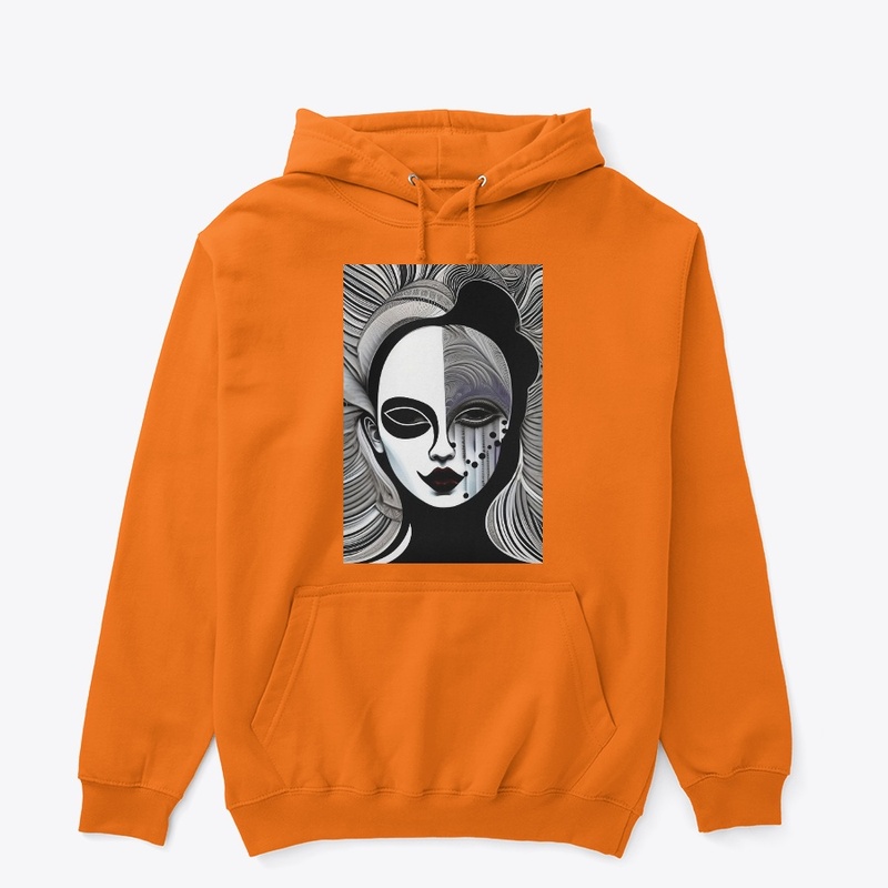 Creepy Face by Lines Product