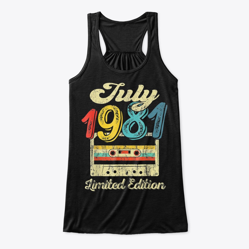 Vintage July 1981 Cassette Tape