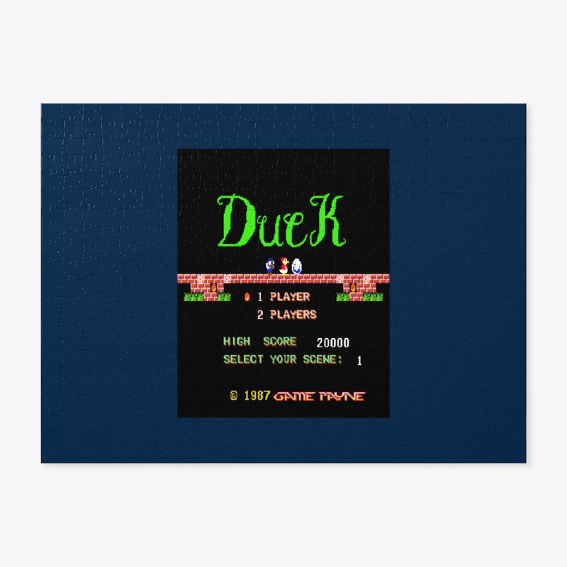 Duck Maze Title Screen Customs