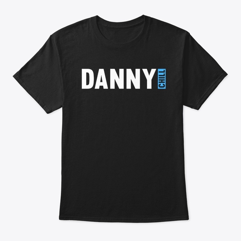 Danny Chill (Blue Vert), White on Black