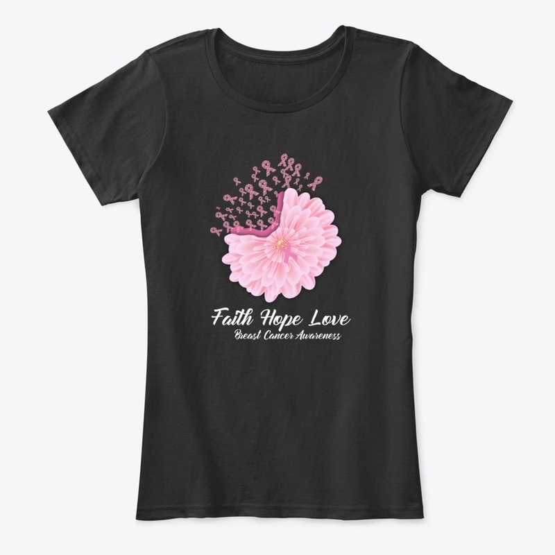 Faith Hope Love Breast Cancer Awareness
