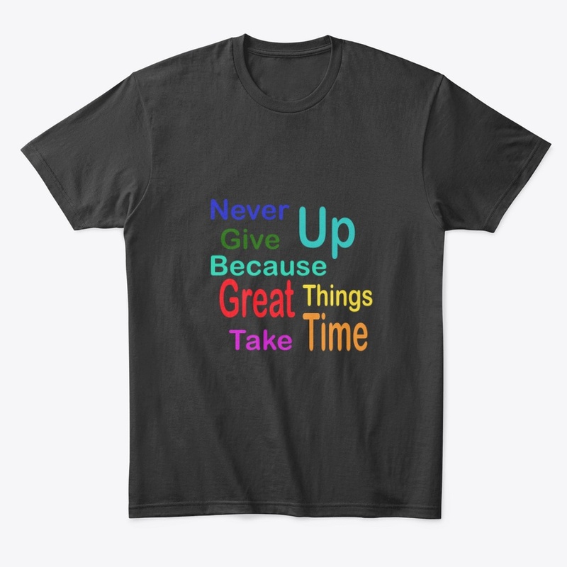never give up