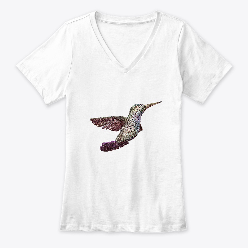 3D woven Hummingbird stylized