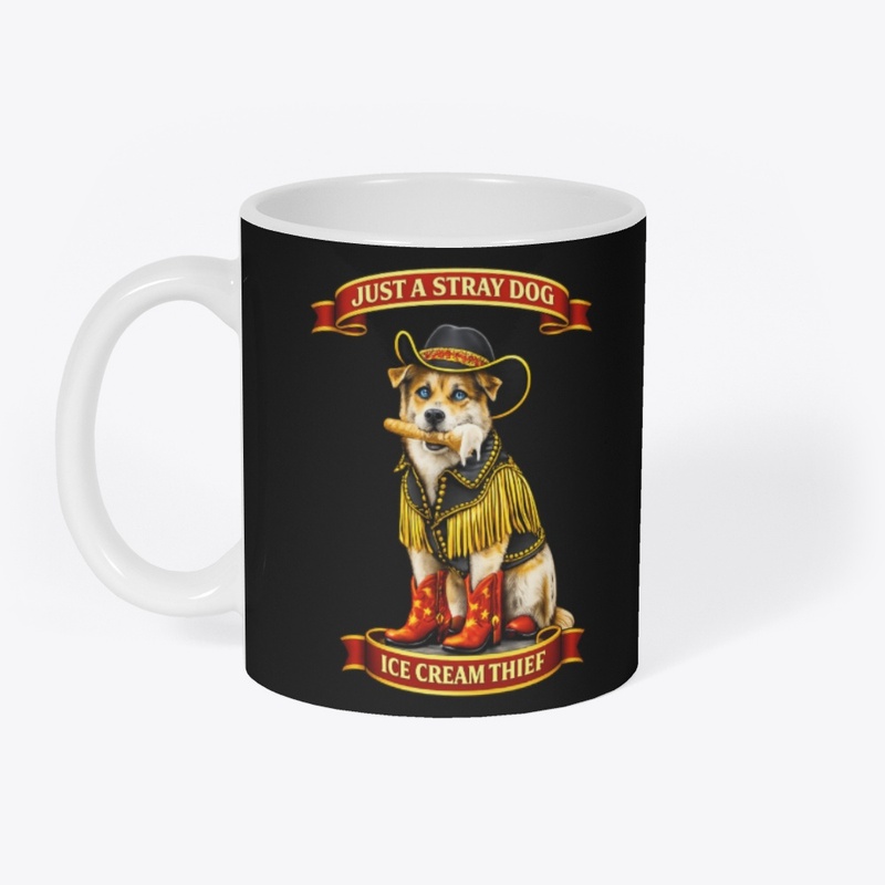 Just a Stray Dog-Ice Cream Bandit