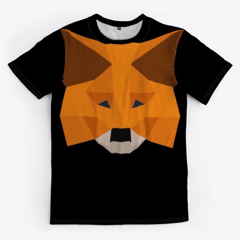 Metamask Fox Trader Shirt Mask Sticker
