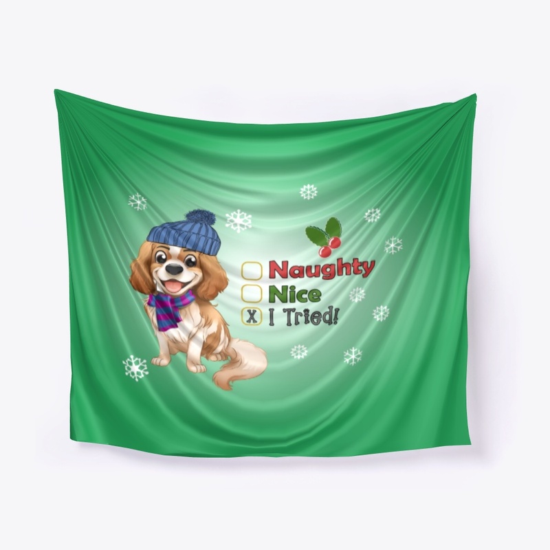 Naughty Christmas Cavalier