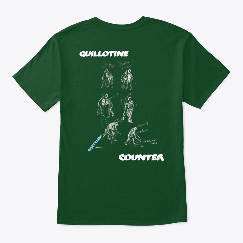 Standing guillotine counter by Sketched