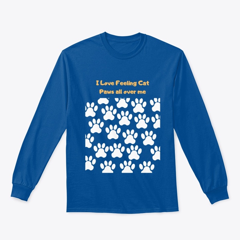 I love feel Cat Paws all over me