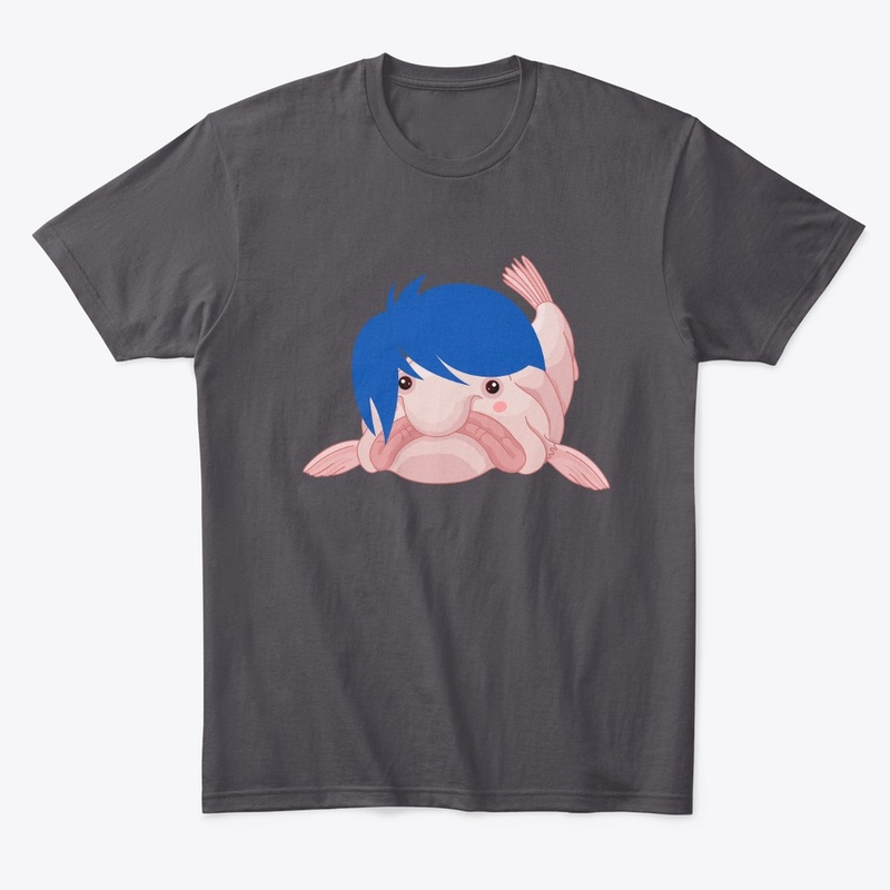 Blue haired blob fish