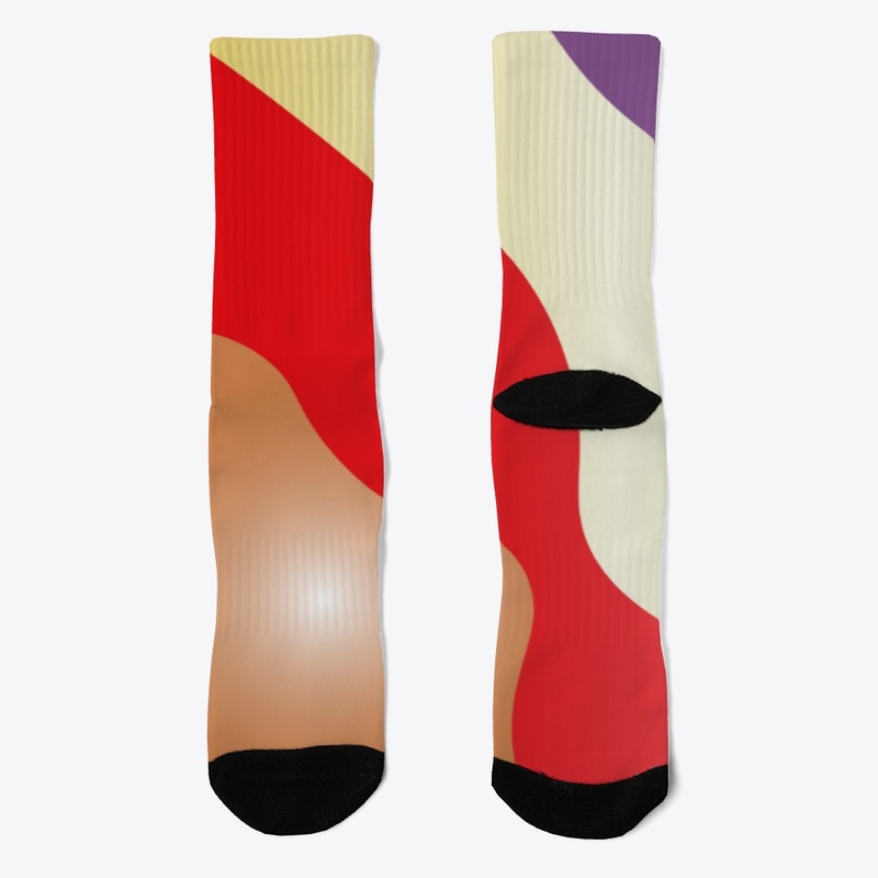 Multicolored lines background.