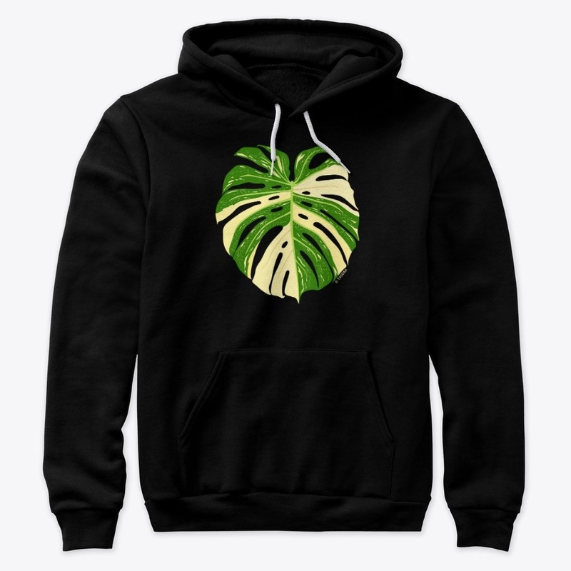 Thai Constellation Monstera Leaf