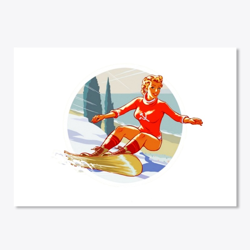 Soviet Snowboarding Logo