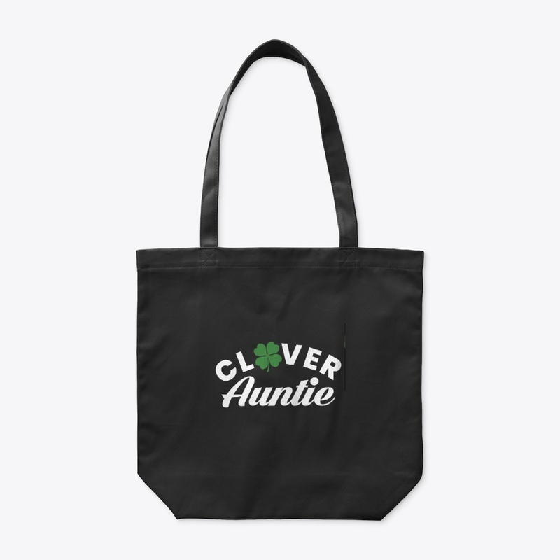 Clover Auntie Black Merch
