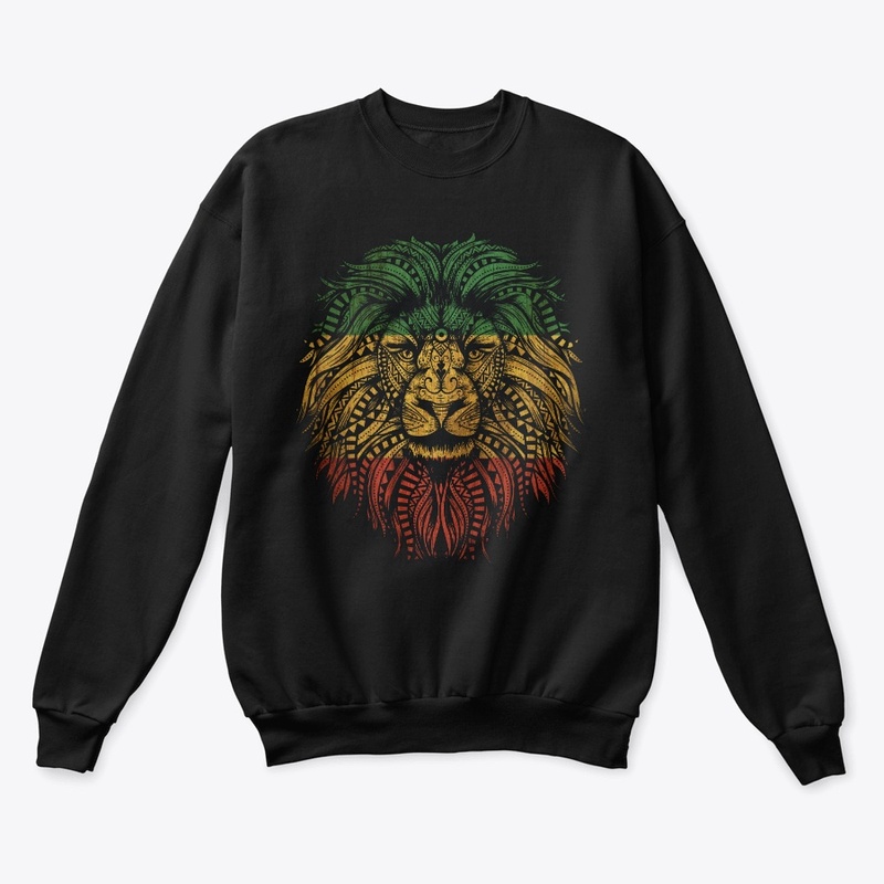 Rasta Lion Roots Rock Reagge Design
