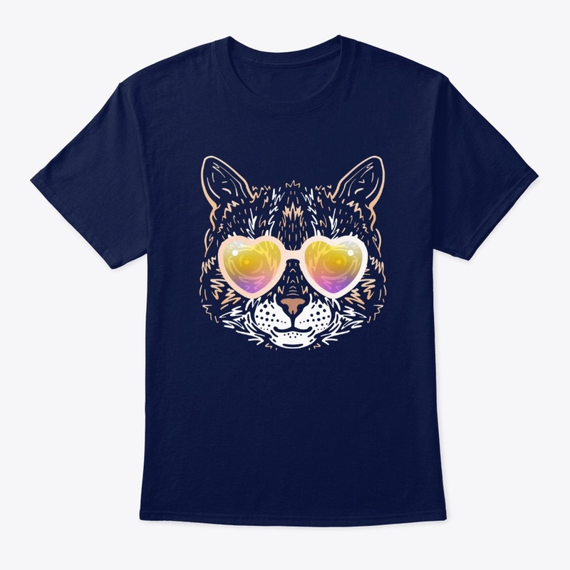 Cute Cat in Sunglasses (Colored+sg05)
