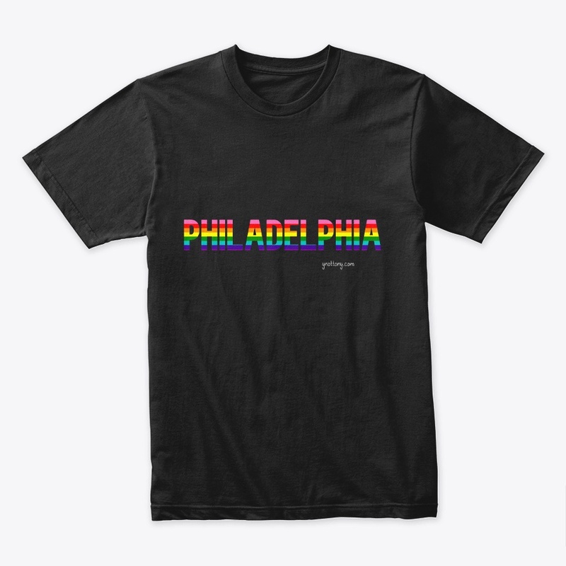 Philadelphia Pride Rainbow Flag Apparel