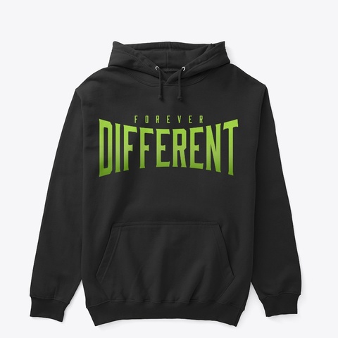 4 Eva Different Logo Black Kaos Front