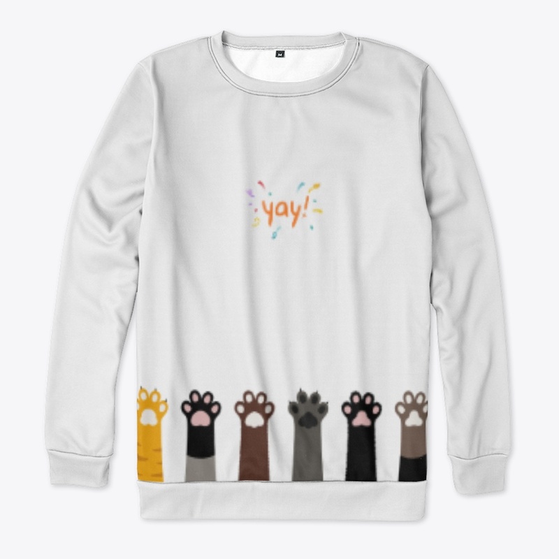 Cats Paw Yay T-Shirts & Sweatshirts