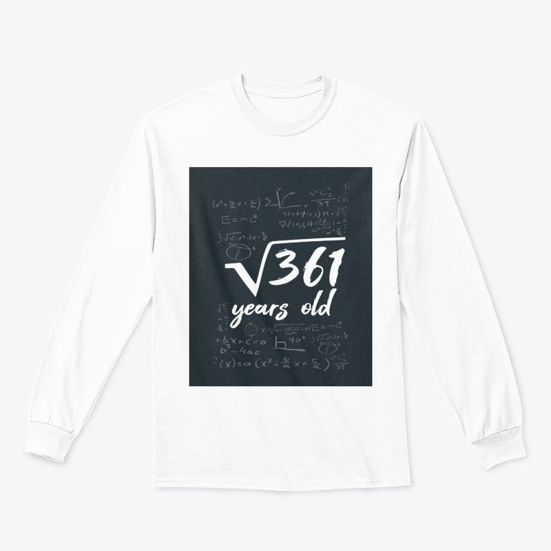 Math Birthday Formula Blackboard Shirt