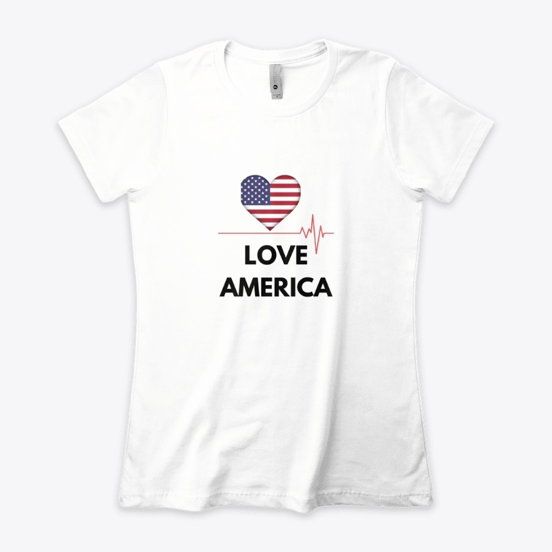 Love America Tee - Independence day Tee!