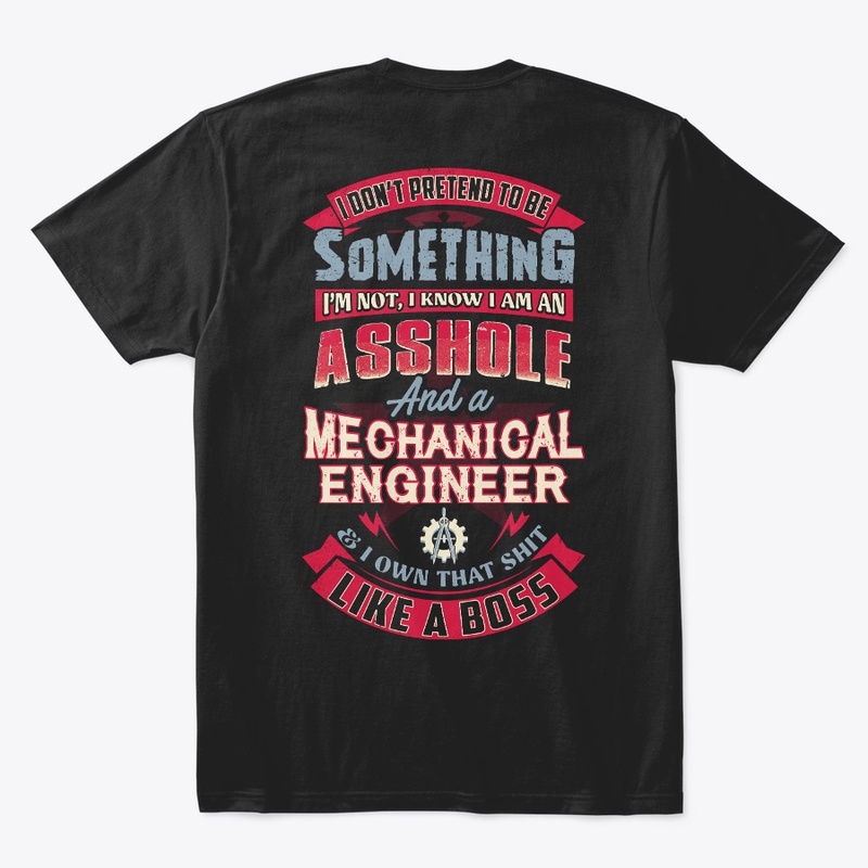 Mechanical Engineer Like A Boss Shirt