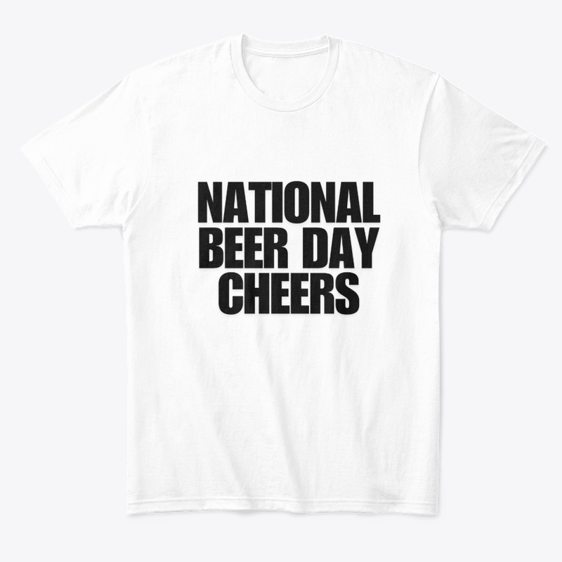 National Beer Day T-Shirt Design