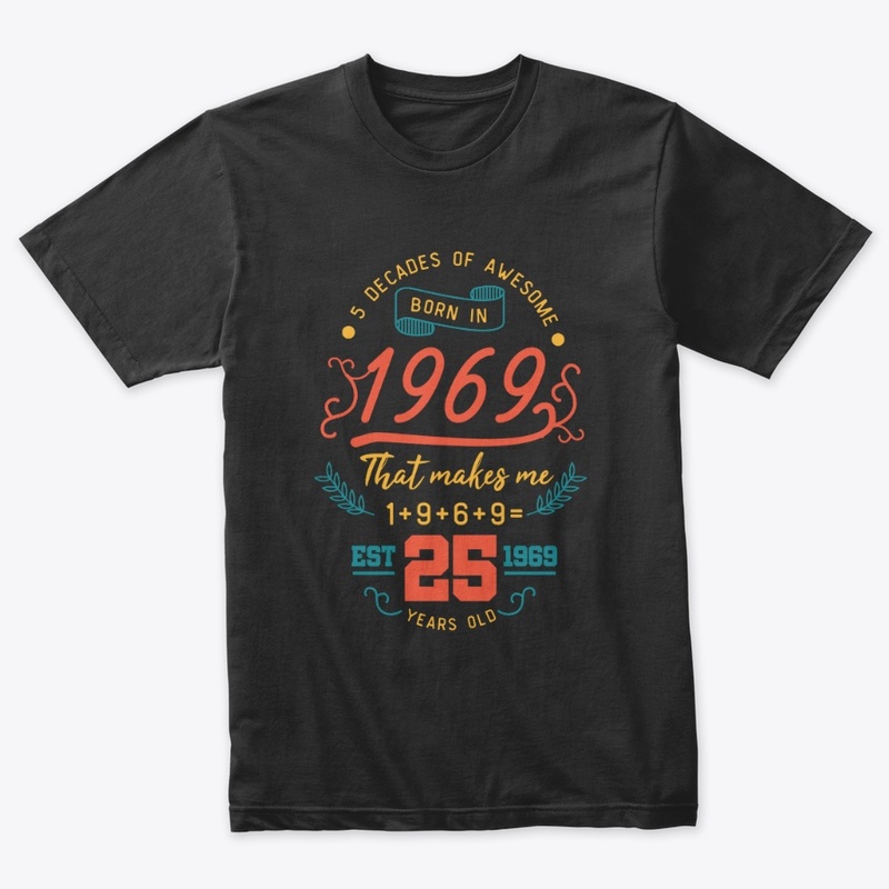 Born in 1969 makes me 25 years old
