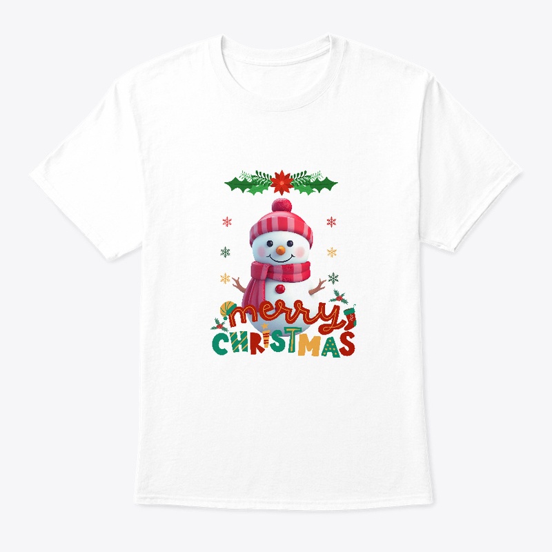 A Cute Merry Christmas Tshirt 