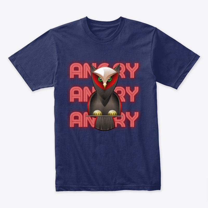 No Sleep Angry Owl