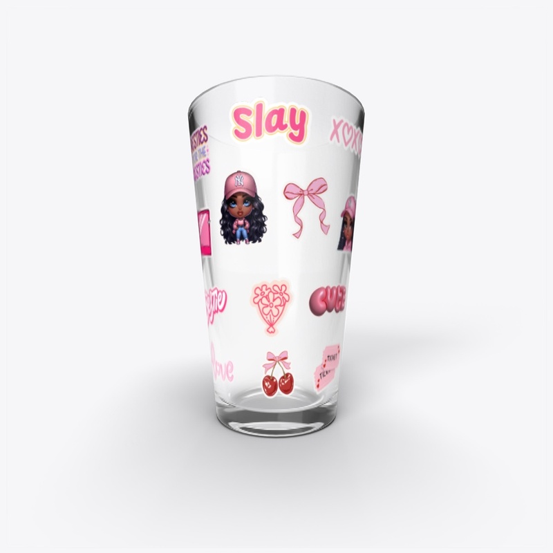 Slay Squad: Pink Vibes Sticker Pack 