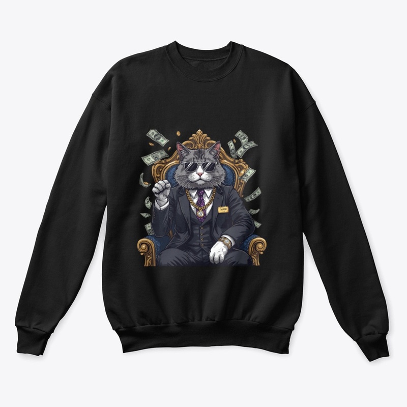 Mafia Boss Cat– Street-Style Cool Kitty
