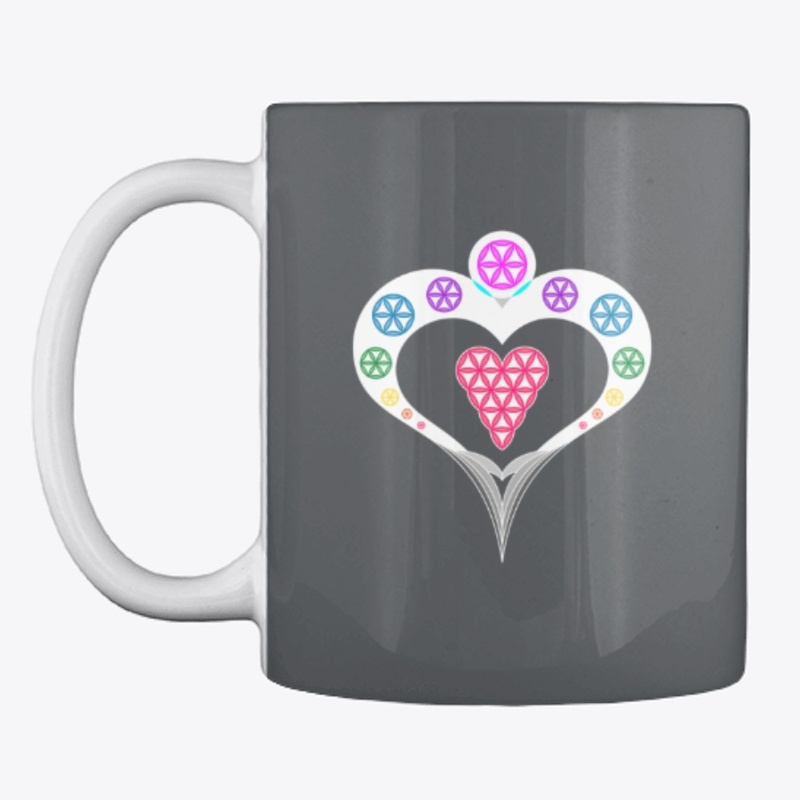 Heart Angel With The Heart Of Life