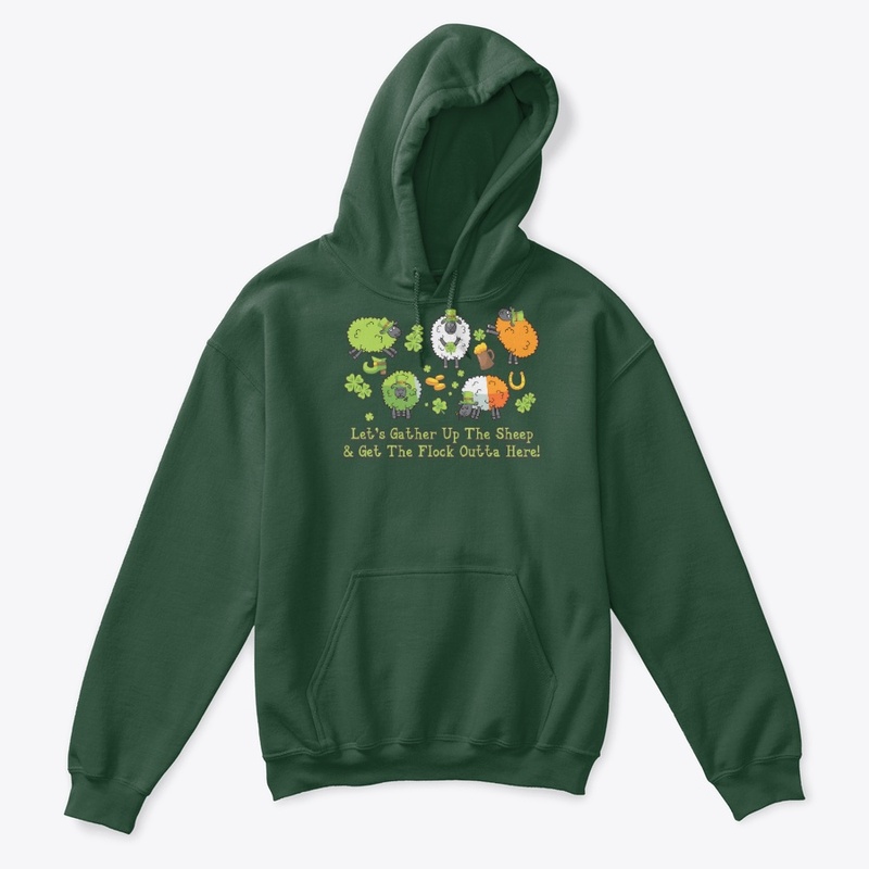 Funny Farmer Gift Let's Gather Up Sheep