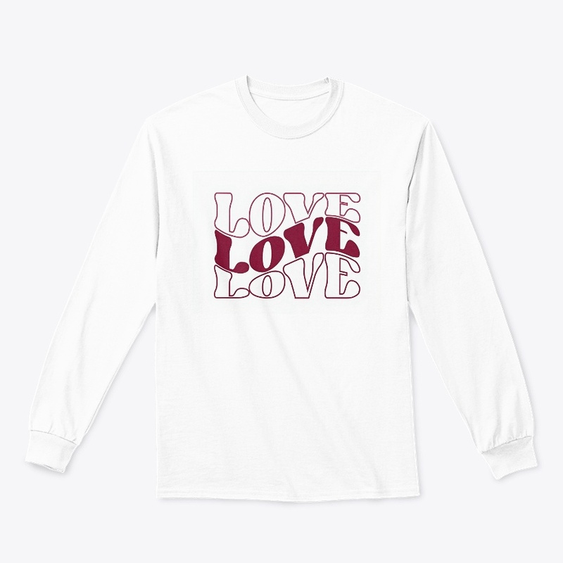 LOVE printed Tshirt 'Valentine's Day'