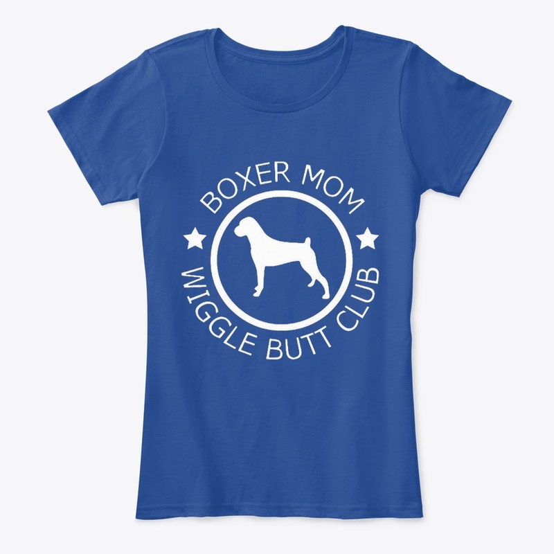 Boxer Mom Wiggle Butt Club T-Shirt