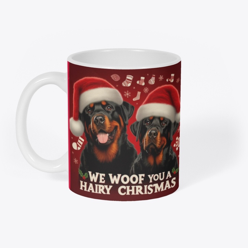 Rottweiler's Hairy Christmas