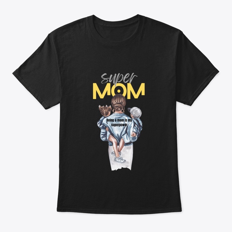 Super Mom Unisex Heavy Cotton Tee 