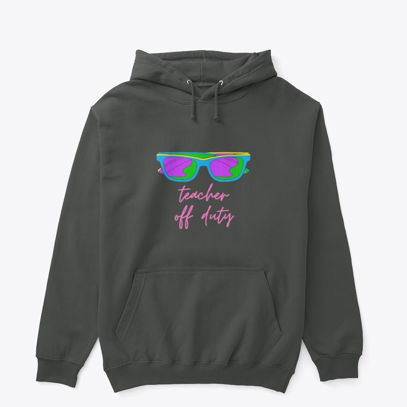 Teacher off duty cool t-shirt design