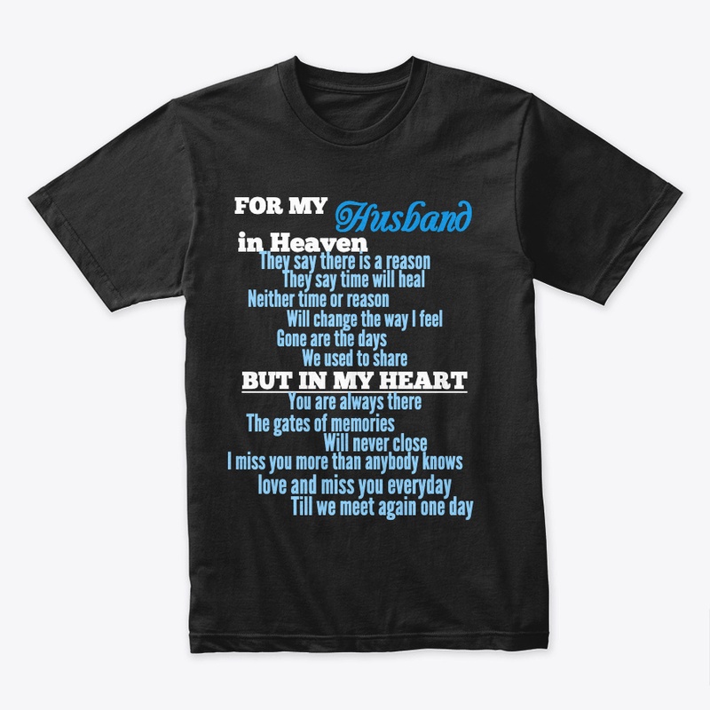For my Husband in Heaven