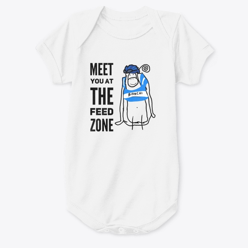 Meet you at the feed zone cycling tee