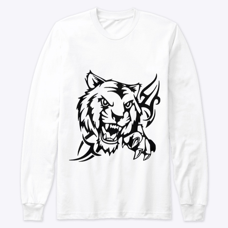 A ferocious tiger