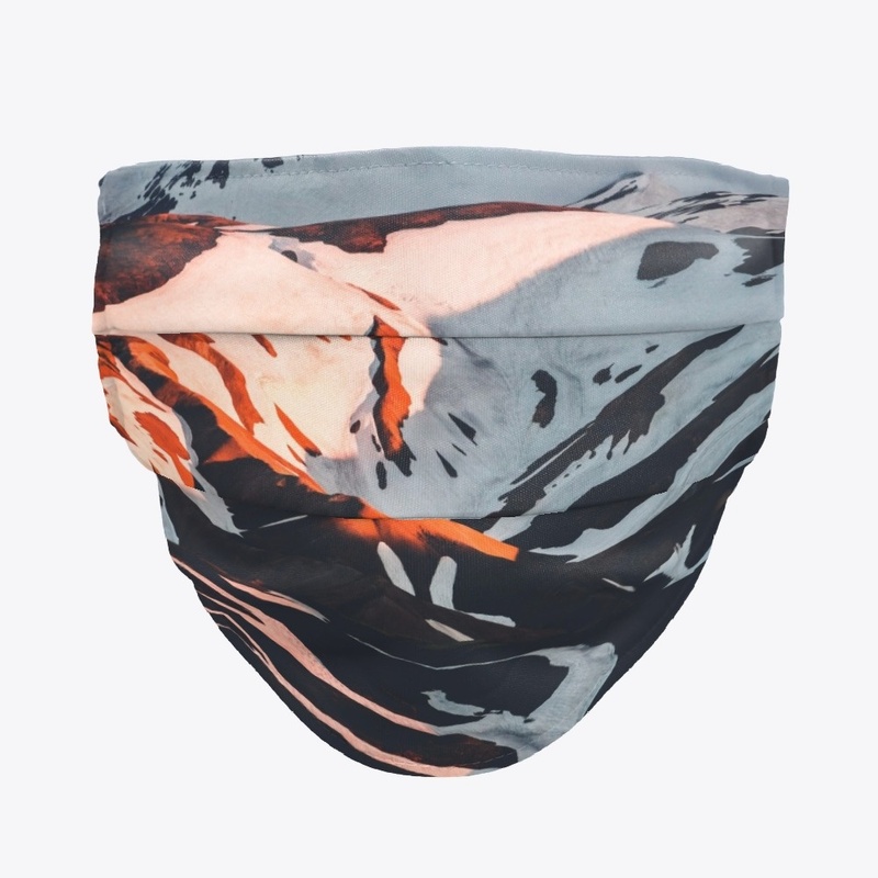 Iceland Snow Capped Mountain