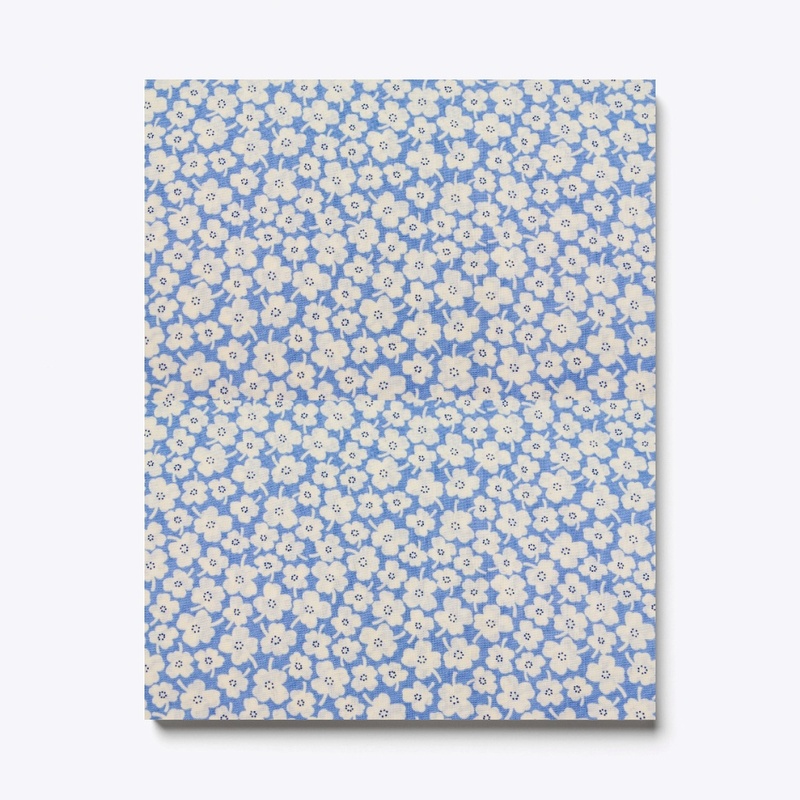 BLUE FLOWER PATTERN