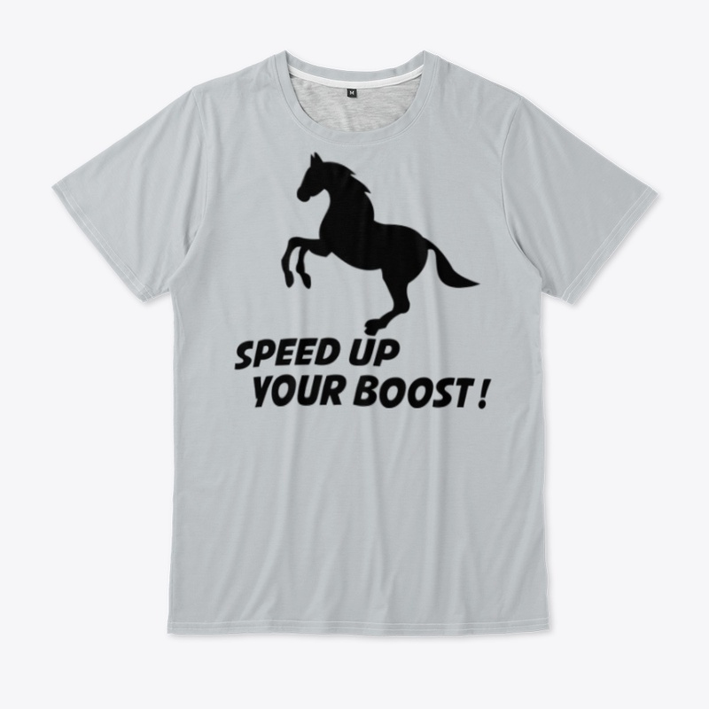 Speed up printed tshirt fashionable look